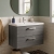 Delphi Modulo 800mm 2-Drawer Wall Hung Vanity Unit (inc Basin) | Thumbnail Image
