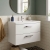 Delphi Modulo 800mm 2-Drawer Wall Hung Vanity Unit (inc Basin) | Thumbnail Image