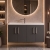 Delphi Modulo Slimline 1000mm 4-Door Wall Hung Vanity Unit (inc Basin) | Thumbnail Image