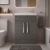 Delphi Modulo Slimline 600mm 2-Door Floor Standing Vanity Unit (inc Basin) | Thumbnail Image