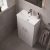 Delphi Nebula Compact 550mm 2-Door Floor Standing Vanity Unit with Basin | Thumbnail Image