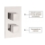 Delphi Nexus Chrome Dual Concealed Shower Set with Slide Rail Kit | Thumbnail Image
