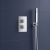 Delphi Nexus Chrome Dual Concealed Shower Set with Handset and Bracket | Thumbnail Image