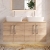 Delphi Nordic 1200mm 4-Door Wall Hung Countertop Vanity Unit | Thumbnail Image