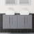 Delphi Nordic 1200mm 4-Door Wall Hung Countertop Vanity Unit | Thumbnail Image