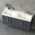 Delphi Nordic 1200mm 4-Door Wall Hung Vanity Unit (inc Basin) | Thumbnail Image