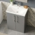 Delphi Nordic 500mm 2-Door Floor Standing Vanity Unit (inc Basin) | Thumbnail Image