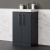 Delphi Nordic 500mm 2-Door Floor Standing Vanity Unit (inc Basin) | Thumbnail Image