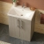 Delphi Nordic 500mm 2-Door Floor Standing Vanity Unit (inc Basin) | Thumbnail Image