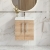 Delphi Nordic 500mm 2-Door Wall Hung Vanity Unit (inc Basin) | Thumbnail Image