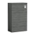 Delphi Nordic Anthracite 500mm Back to Wall Toilet WC Unit | Thumbnail Image