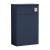 Delphi Nordic Midnight Blue 500mm Back to Wall Toilet WC Unit | Thumbnail Image