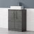 Delphi Nordic 600mm 2-Door Floor Standing Countertop Vanity Unit | Thumbnail Image