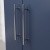Delphi Nordic Midnight Blue 600mm 2-Door Floor Standing Vanity Unit (inc Basin) | Thumbnail Image