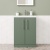 Delphi Nordic Green 600mm 2-Door Floor Standing Vanity Unit (inc Basin) | Thumbnail Image