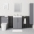 Delphi Nordic Grey 600mm 2-Door Floor Standing Vanity Unit (inc Basin) | Thumbnail Image