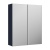 Delphi Nordic Midnight Blue 600mm 2-Door Mirrored Bathroom Cabinet | Thumbnail Image