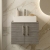 Delphi Nordic 600mm 2-Door Wall Hung Countertop Vanity Unit | Thumbnail Image
