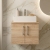 Delphi Nordic 600mm 2-Door Wall Hung Countertop Vanity Unit | Thumbnail Image