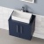 Delphi Nordic Midnight Blue 600mm 2-Door Wall Hung Countertop Vanity Unit | Thumbnail Image