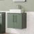 Delphi Nordic 600mm 2-Door Wall Hung Countertop Vanity Unit | Thumbnail Image