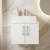 Delphi Nordic 600mm 2-Door Wall Hung Countertop Vanity Unit | Thumbnail Image