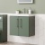 Delphi Nordic 600mm 2-Door Wall Hung Vanity Unit (inc Basin) | Thumbnail Image