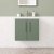 Delphi Nordic Green 600mm 2-Door Wall Hung Vanity Unit (inc Basin) | Thumbnail Image
