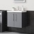 Delphi Nordic 600mm 2-Door Wall Hung Vanity Unit (inc Basin) | Thumbnail Image