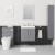Delphi Nordic Grey 600mm 2-Door Wall Hung Vanity Unit (inc Basin) | Thumbnail Image