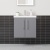 Delphi Nordic Grey 600mm 2-Door Wall Hung Vanity Unit (inc Basin) | Thumbnail Image