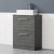 Delphi Nordic 600mm 2-Drawer Floor Standing Countertop Vanity Unit | Thumbnail Image