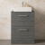 Delphi Nordic 600mm 2-Drawer Floor Standing Countertop Vanity Unit | Thumbnail Image