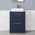 Delphi Nordic Midnight Blue 600mm 2-Drawer Floor Standing Countertop Vanity Unit | Thumbnail Image