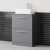 Delphi Nordic 600mm 2-Drawer Floor Standing Countertop Vanity Unit | Thumbnail Image