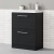 Delphi Nordic 600mm 2-Drawer Floor Standing Vanity Unit (inc Basin) | Thumbnail Image