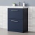 Delphi Nordic 600mm 2-Drawer Floor Standing Vanity Unit (inc Basin) | Thumbnail Image