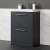 Delphi Nordic 600mm 2-Drawer Floor Standing Vanity Unit (inc Basin) | Thumbnail Image