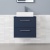 Delphi Nordic Midnight Blue 600mm 2-Drawer Wall Hung Countertop Vanity Unit | Thumbnail Image