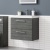 Delphi Nordic 600mm 2-Drawer Wall Hung Vanity Unit (inc Basin) | Thumbnail Image