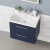 Delphi Nordic Midnight Blue 600mm 2-Drawer Wall Hung Vanity Unit (inc Basin) | Thumbnail Image