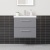 Delphi Nordic Grey 600mm 2-Drawer Wall Hung Vanity Unit (inc Basin) | Thumbnail Image