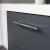 Delphi Nordic Soft Black 600mm 2-Drawer Wall Hung Vanity Unit (inc Basin) | Thumbnail Image