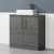 Delphi Nordic 800mm 2-Door Floor Standing Countertop Vanity Unit | Thumbnail Image