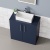 Delphi Nordic Midnight Blue 800mm 2-Door Floor Standing Countertop Vanity Unit | Thumbnail Image
