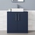 Delphi Nordic Midnight Blue 800mm 2-Door Floor Standing Countertop Vanity Unit | Thumbnail Image