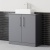 Delphi Nordic 800mm 2-Door Floor Standing Countertop Vanity Unit | Thumbnail Image
