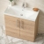 Delphi Nordic 800mm 2-Door Floor Standing Vanity Unit (inc Basin) | Thumbnail Image