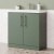 Delphi Nordic 800mm 2-Door Floor Standing Vanity Unit (inc Basin) | Thumbnail Image