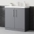 Delphi Nordic 800mm 2-Door Floor Standing Vanity Unit (inc Basin) | Thumbnail Image